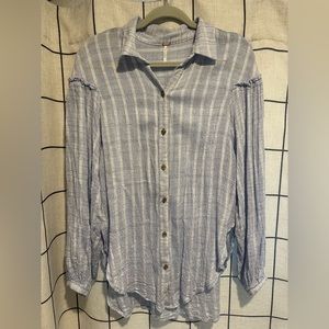 Free people button up shirt